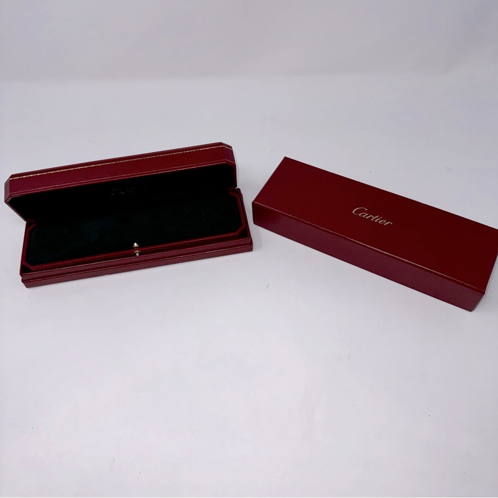 Authentic Cartier Red Jewelry Box